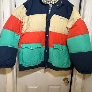 Billionaire Boys Club Multicolor Kids Puffer Jacket